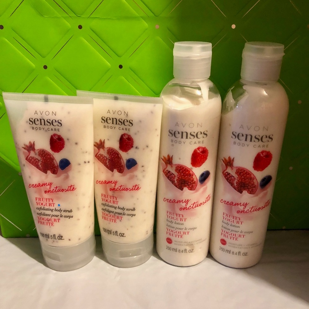 Avon Senses Fruity yogurt